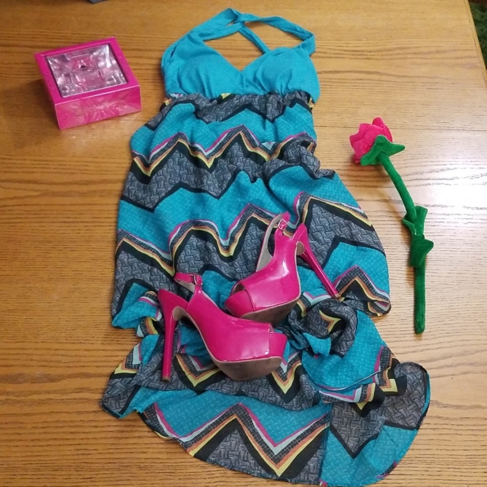 Open Back Dress